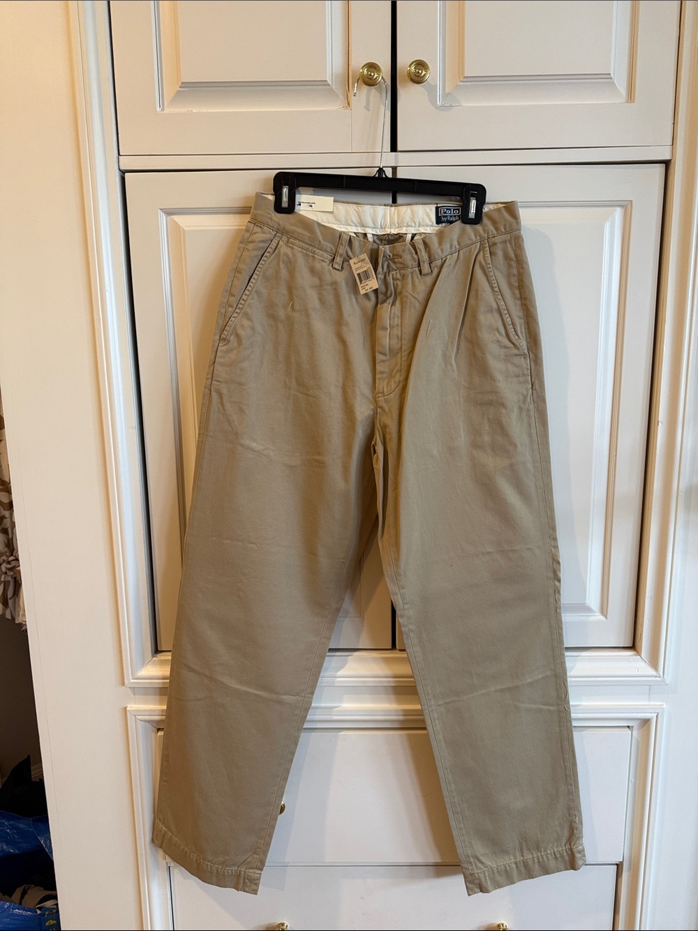 Polo by Ralph Lauren Men's Khaki/Tan Cotton Chinos